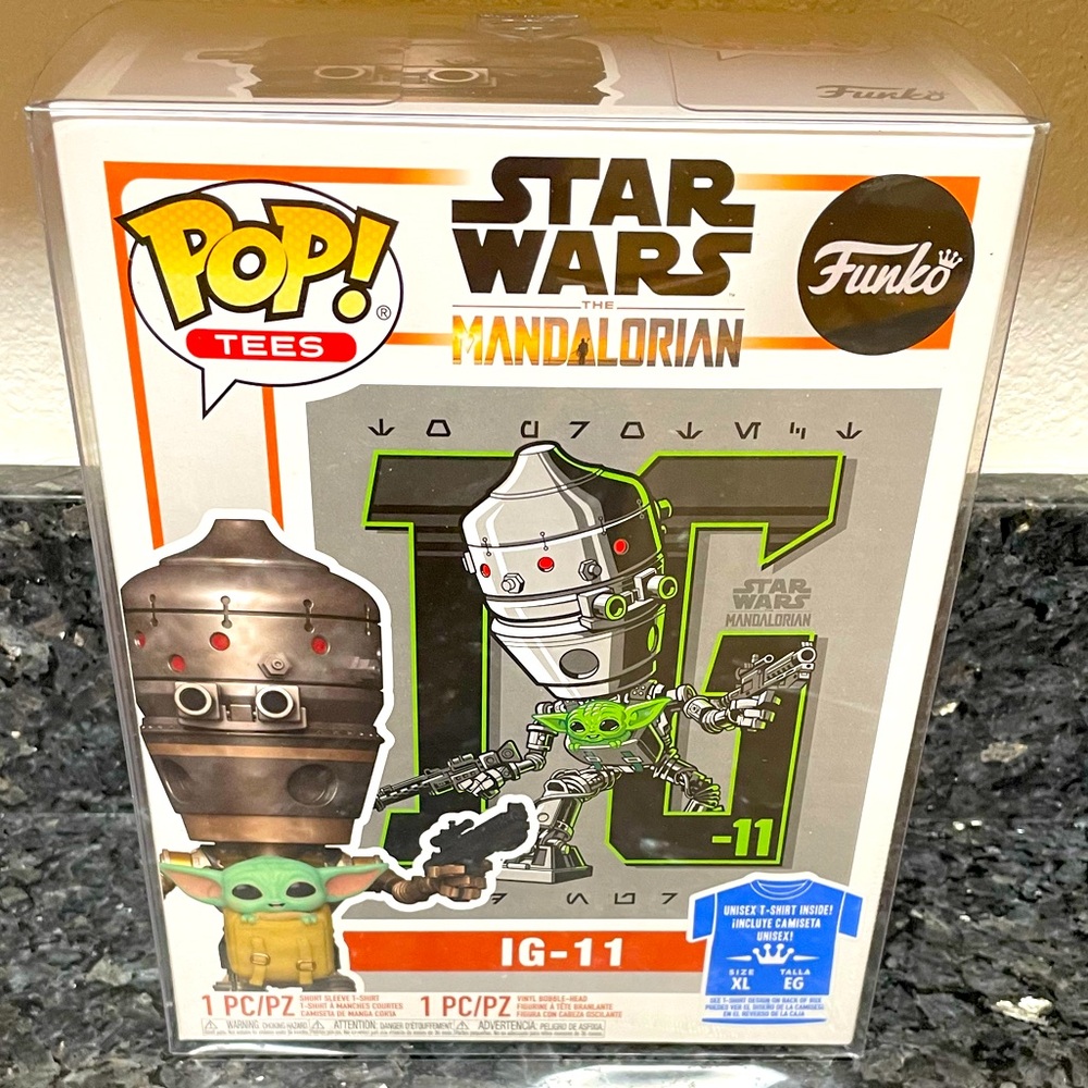 IG-11 Funko Pop and T-Shirt
